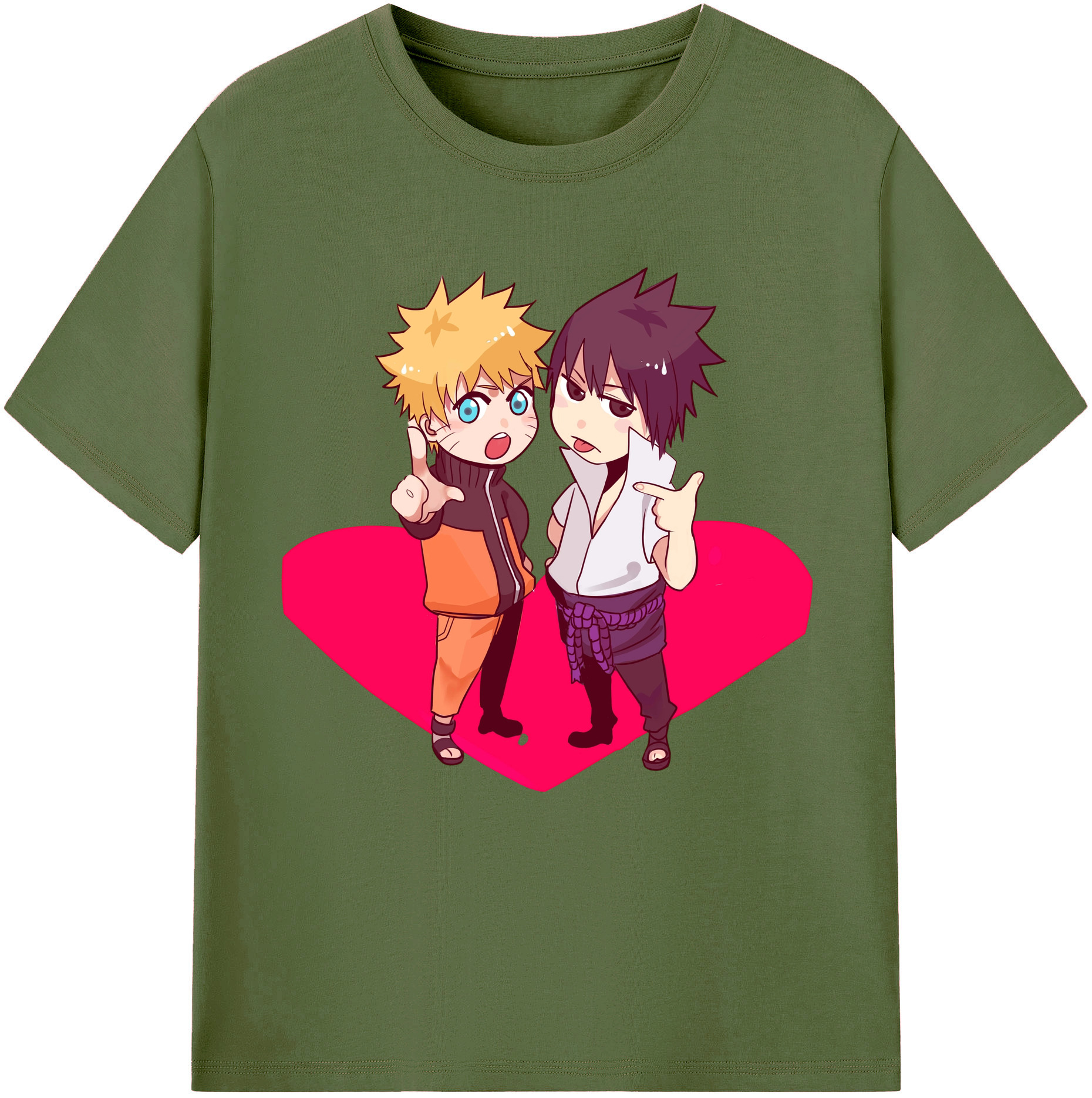 （画像用） NARUTO -ナルト- うずまき ナルト Uzumaki Naruto 綿100％半袖Tシャツ（フロントプリント）